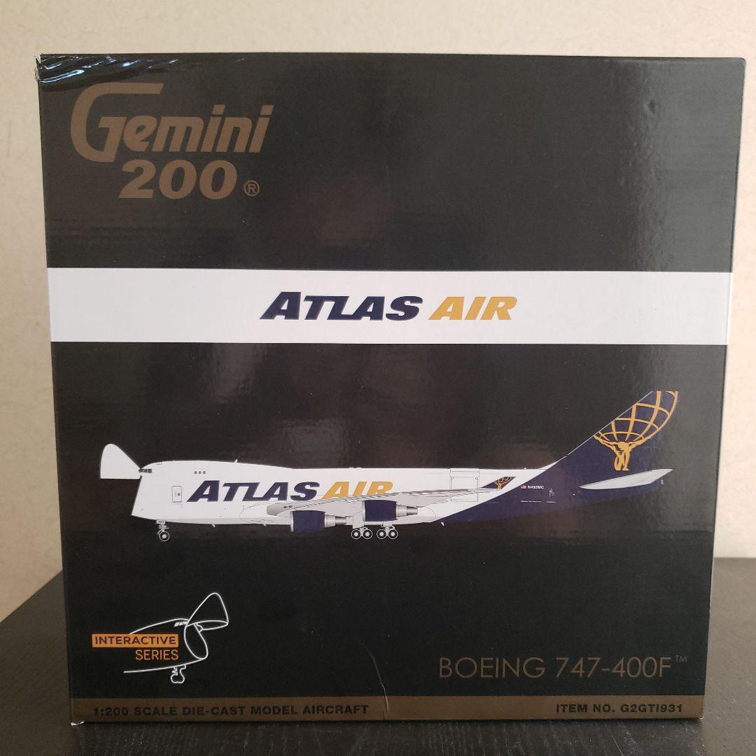 1/200ジェミ二ATLAS AIR 747-Fモデル 1/200スケール
