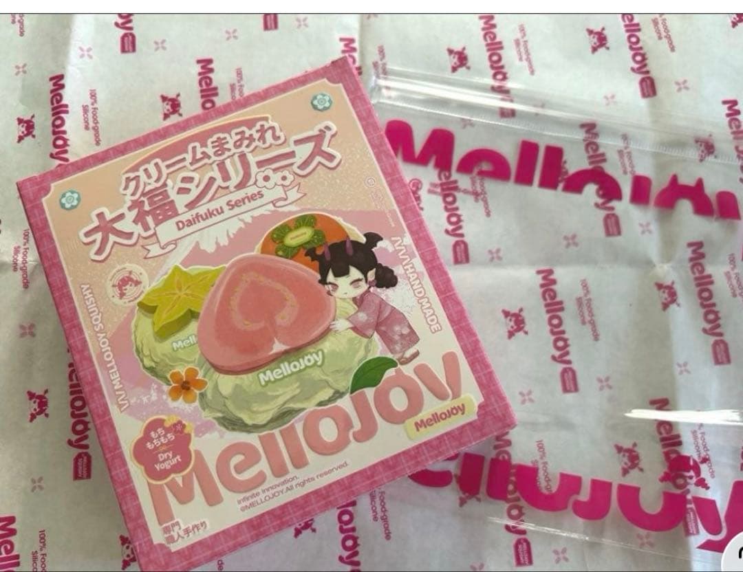Mellojoy クリームまみれ大福 新パケ 未開封 シュリンク付き - メルカリ