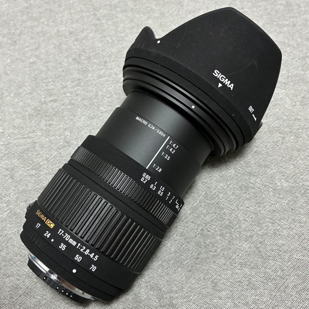 ⭐️美品⭐️シグマ SIGMA 17-70mm F2.8-4.5 DC Nikon用