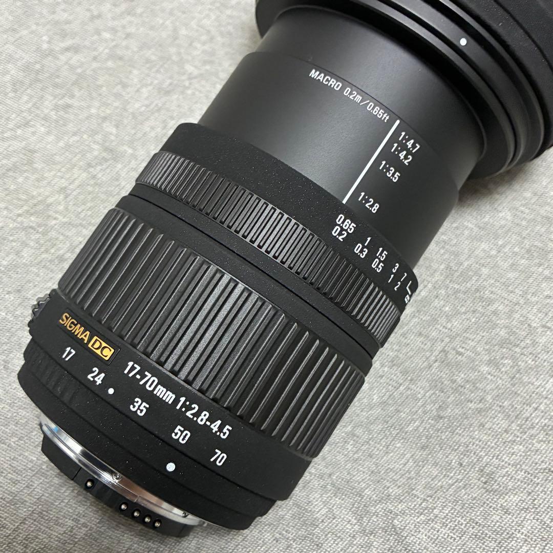 ⭐️美品⭐️シグマ SIGMA 17-70mm F2.8-4.5 DC Nikon用