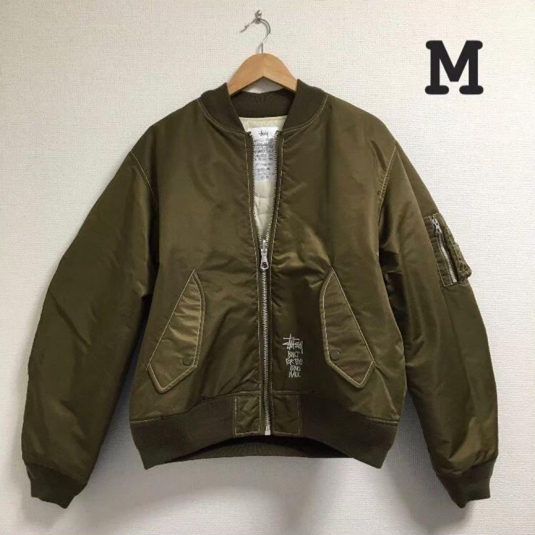 極美品◇Stussy⬛︎リバーシブルボンバージャケット⬛︎中綿