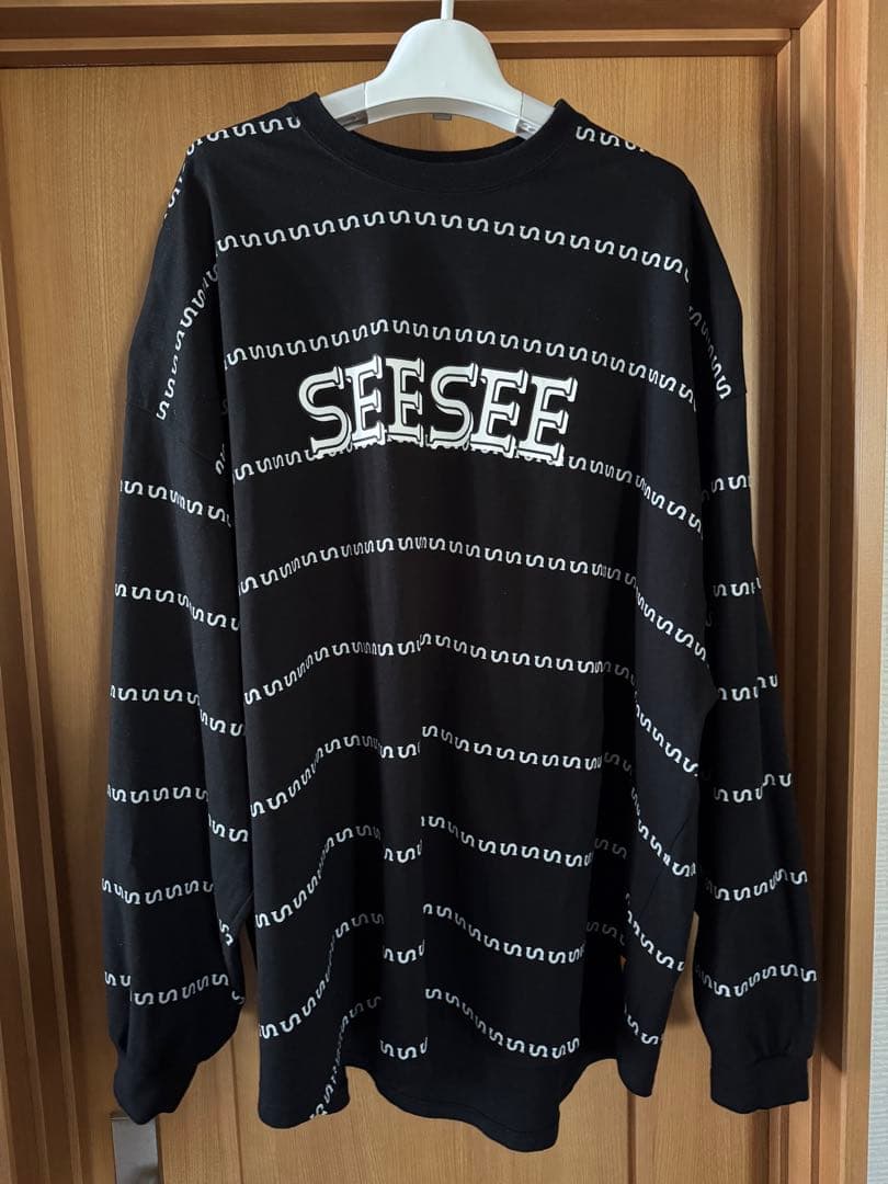 XLサイズ SEE SEE x S.F.C Boarder Tee Black - メルカリ
