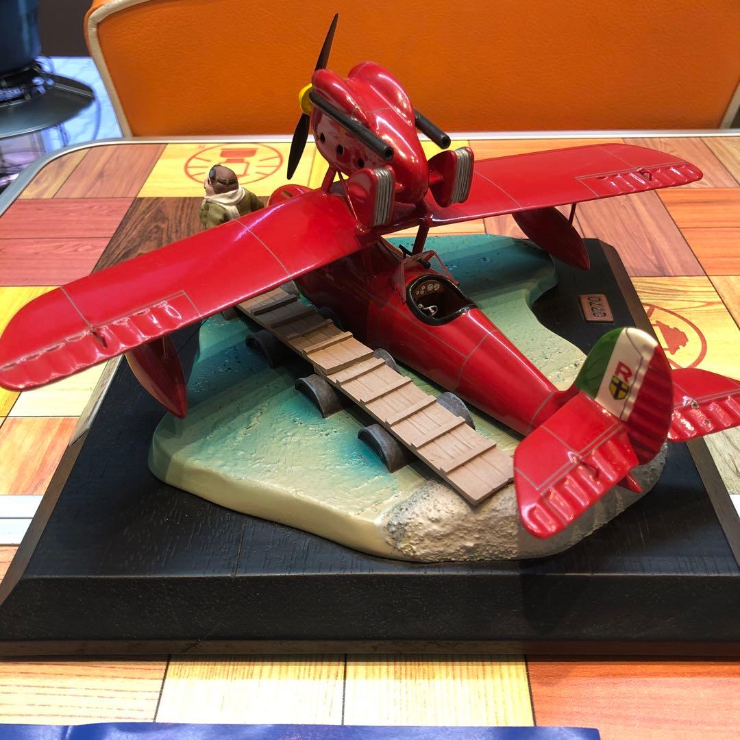 紅の豚 サボイアS-21 飛行艇 ポルコロッソ付ジオラマ 宮崎駿 公式認定