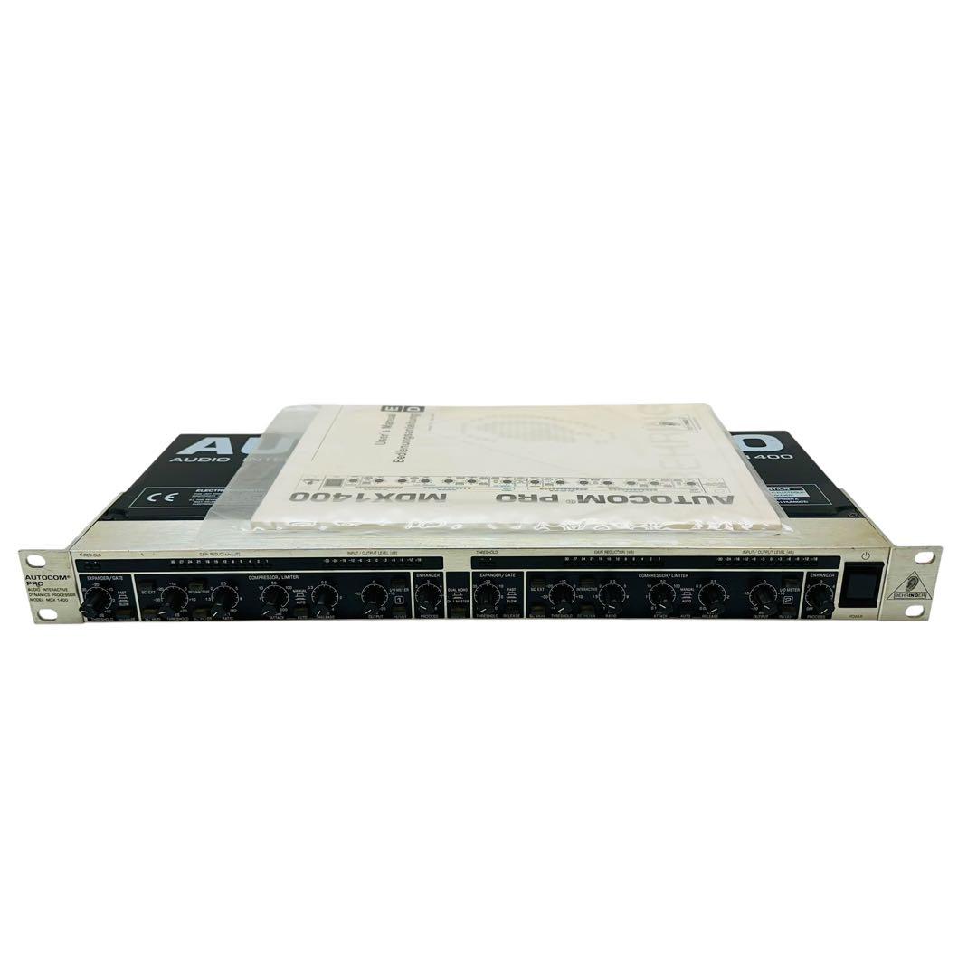Behringer ベリンガー オーディオコンプレッサー　MDX 1400 B級デモ品】BEHRINGER(ベリンガー)/コンプレッサー/MDX1600 -DJ機材