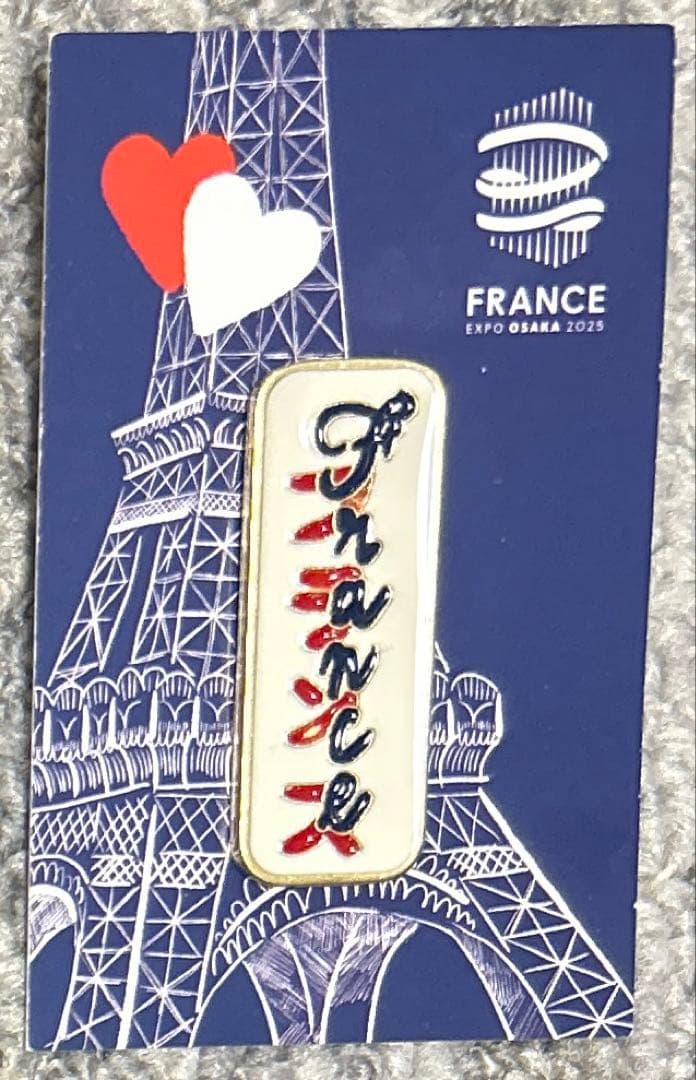 大阪関西万博】 フランス館 ピンバッジ - メルカリ