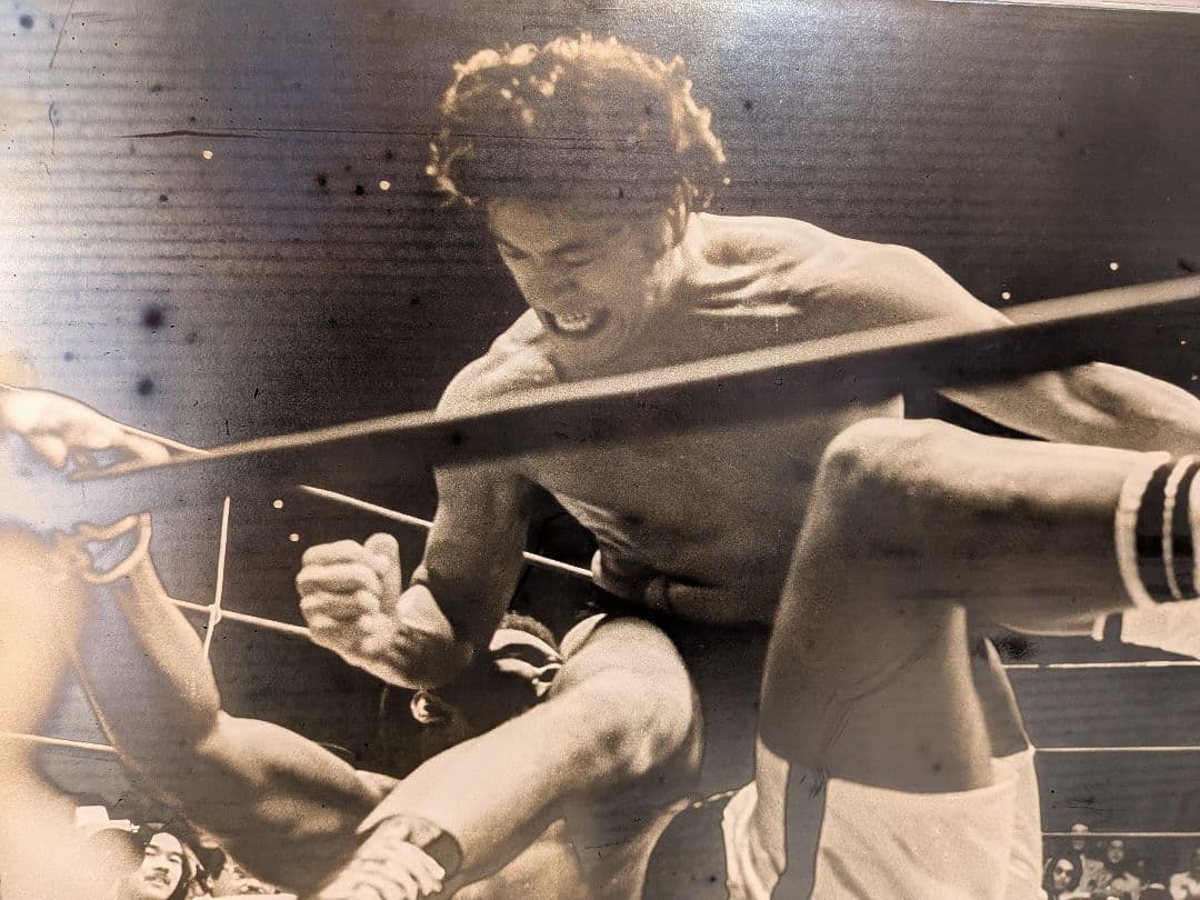 プロレス アントニオ猪木VSモハメド・アリ 世紀の一戦 モノクロ