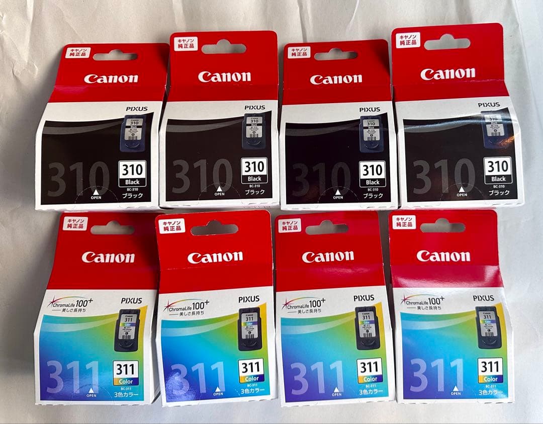 新品 Canon BC-310 BC-311 FINEカートリッジ　キャノン純正 純正インクカートリッジ Canon BC-310/BC-311 Canon キヤノン純正
