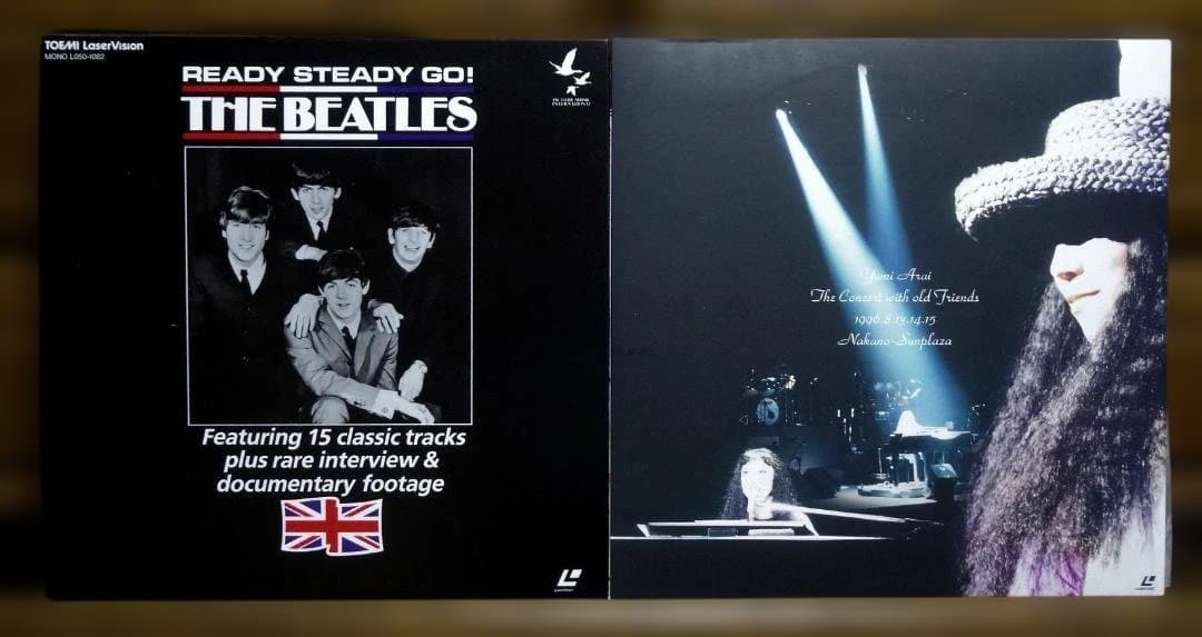 レーザーディスク】ザ・ビートルズ／荒井由実 - メルカリ