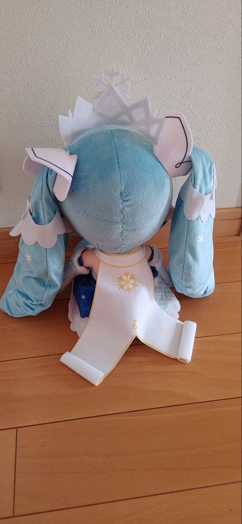 初音ミク 雪ミク 2019 ふわふわぬいぐるみ ふわぷち - メルカリ