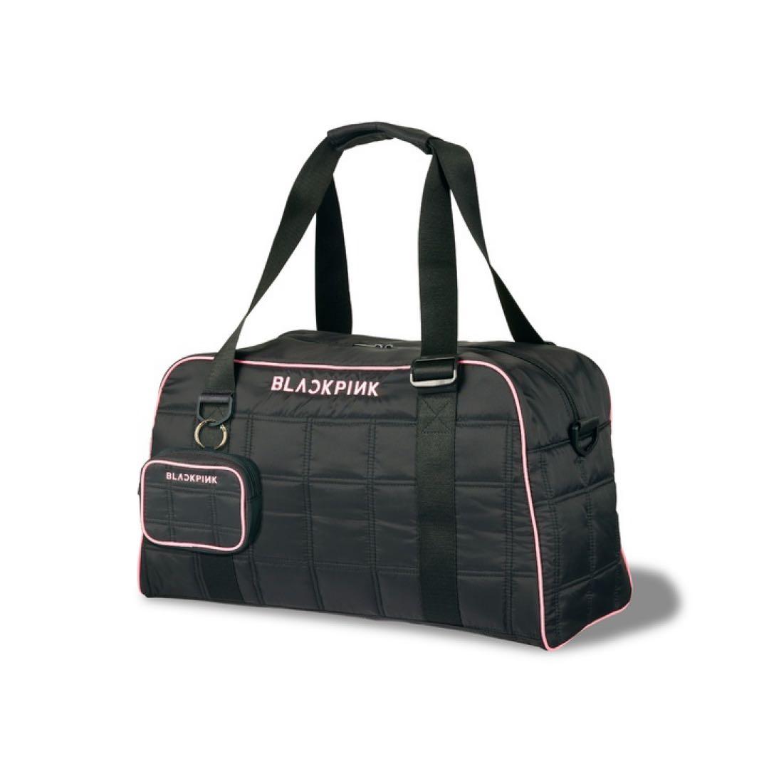 【新品未開封】BLACKPINK DEADLINE ボストンバッグ&ポーチ　黒 新品未開封】BLACKPINK DEADLINE ボストンバッグ&ポーチ 黒 - メルカリ