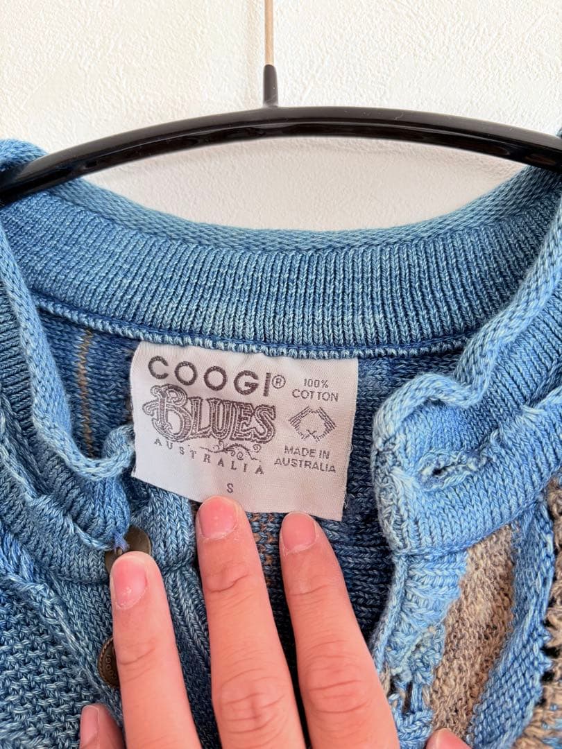 COOGI Blues ケーブル編みニット Sサイズ