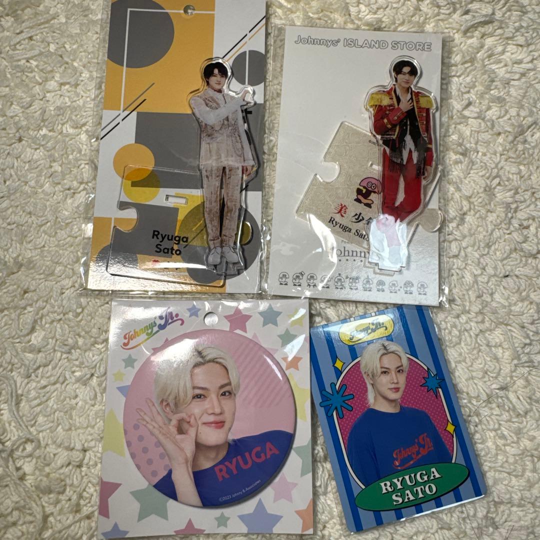 美少年 ACEes 佐藤龍我 アクスタ 缶バッジ - メルカリ