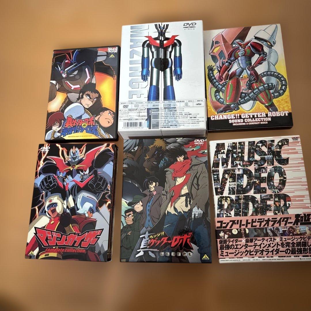 豪華6セットthe Movie 永井豪スーパーロボットBOX、仮面ライダー Amazon.co.jp: マジンガー the MOVIE 永井豪スーパーロボットBOX [DVD