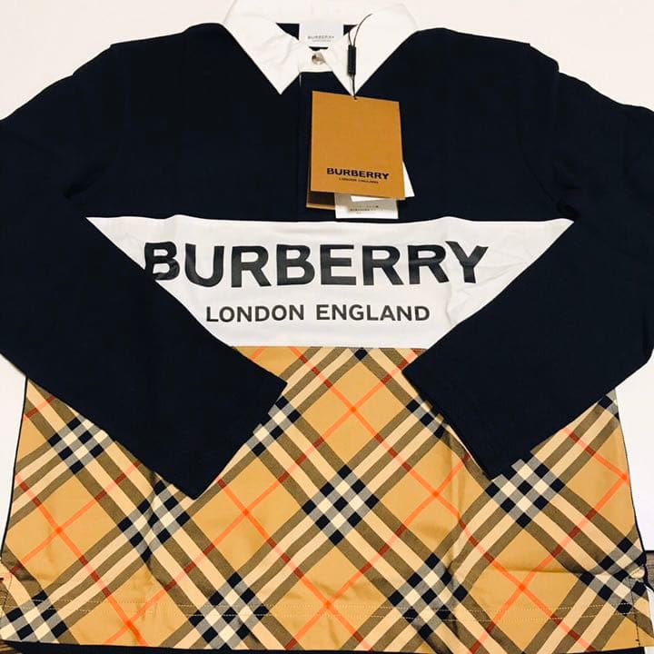 完売品　2020新作　バーバリー 10Y 130〜140 チェック柄　トップス BURBERRY（バーバリー） ブルゾン レディース チェック柄 フルジップ