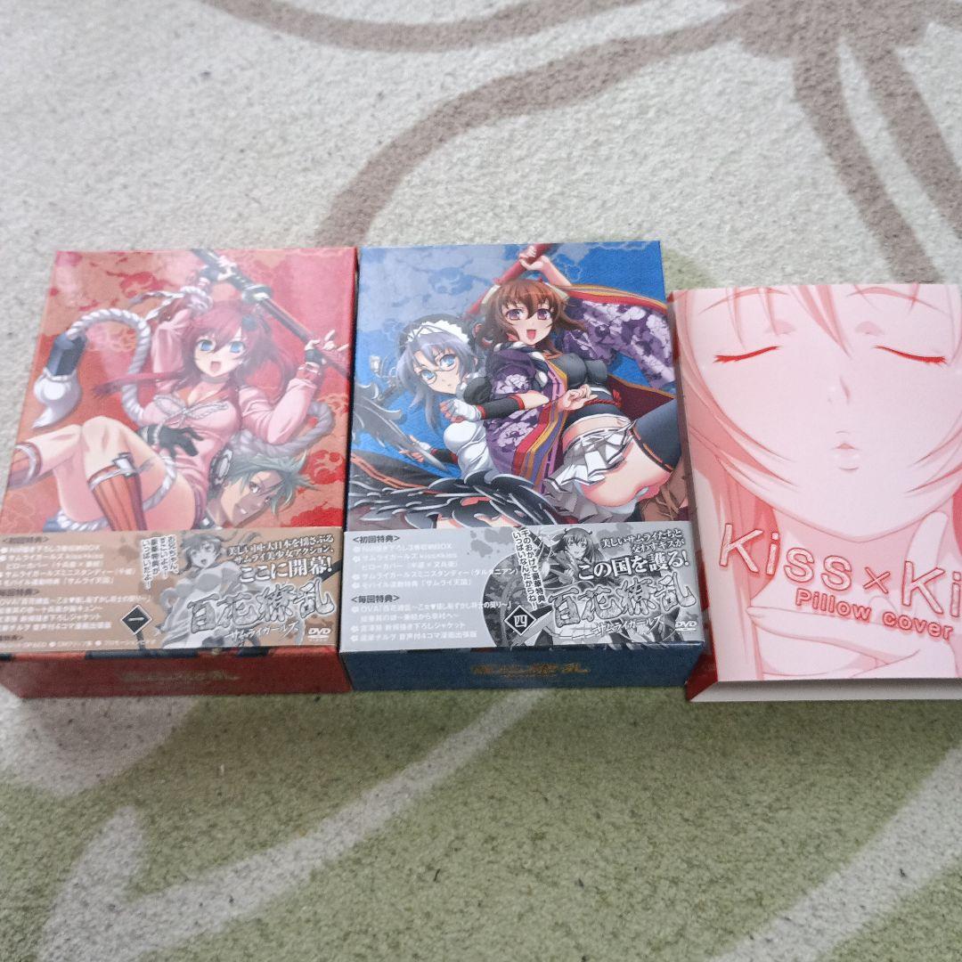 百花繚乱 サムライガールズ 第一～六巻　特典付き　DVD Blu-ray　混在