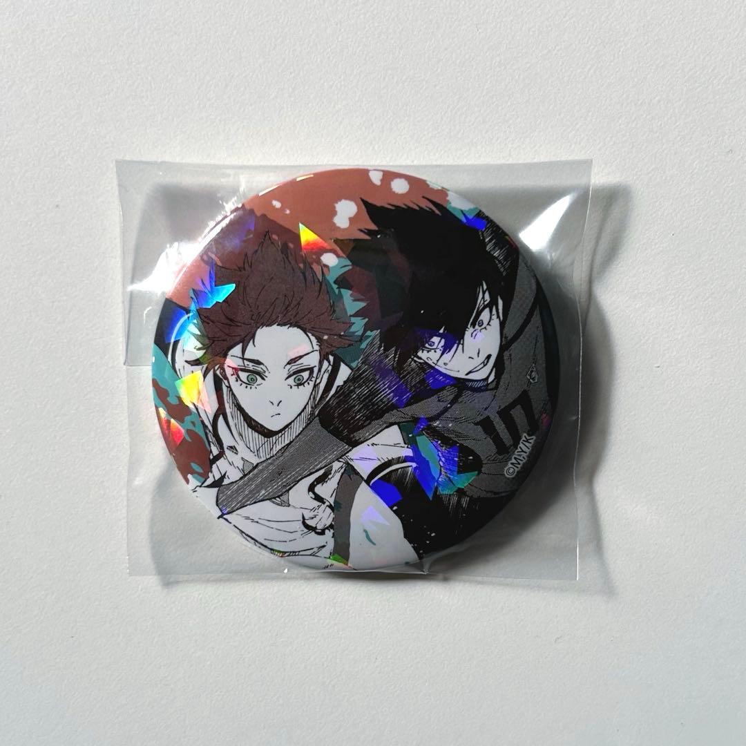 ブルーロック マズル ホログラム缶バッジ 糸師凛 糸師冴 - メルカリ