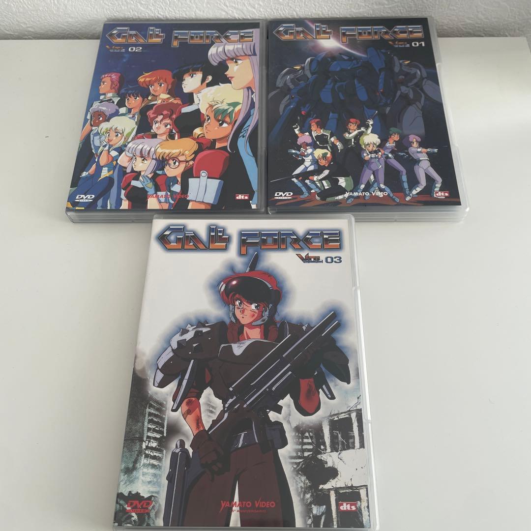 海外版ガルフォース　エターナル・ストーリー　1〜3巻 Amazon.co.jp: ガルフォース エターナル・ストーリー [DVD] : 川村