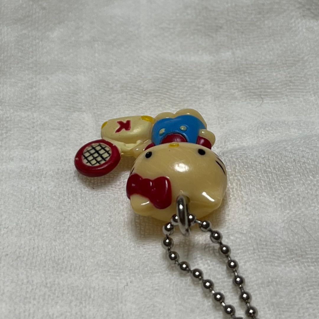 サンリオ ハローキティ テニス キーホルダー 平成レトロ 当時物 - メルカリ