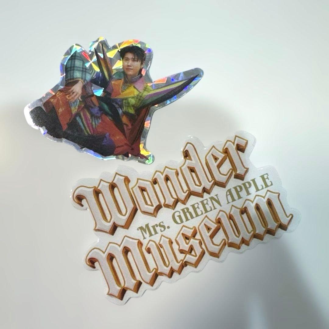 若井滉斗」ステッカー 「ワンダーミュージアム」ステッカー ミセス