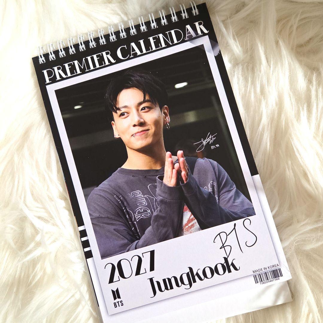 BTS JUNGKOOK グク 2026～2027プレミアカレンダー&ステッカー - メルカリ
