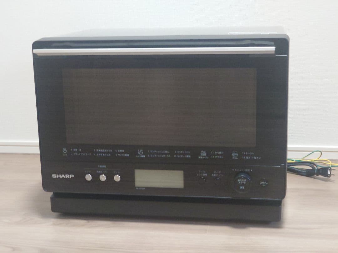 【美品】シャープ 蒸気オーブンレンジ RE-WF264-B ブラック　26L 楽天市場】過熱水蒸気オーブンレンジ 26L ブラック系 RE-WF264-B SHARP