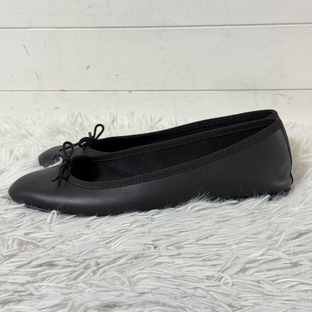 未使用級✨repetto レペット リリ レザー バレエシューズ 37 ブラック