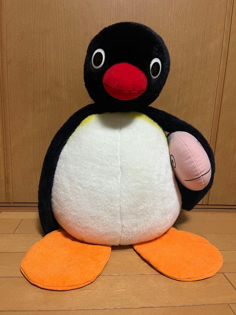 レア！！ ピングー PINGU 特大サイズ LLサイズ ぬいぐるみ SONY - メルカリ