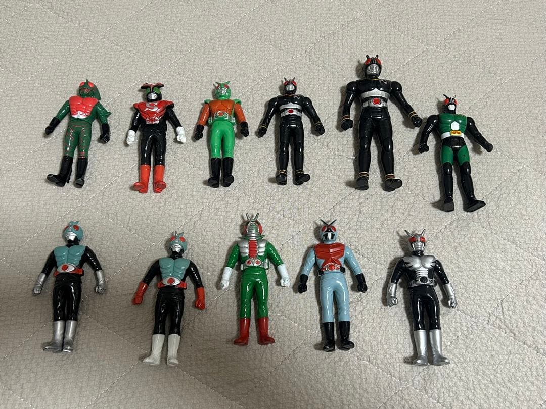 仮面ライダー レトロソフビ11体セット　1987 1988 1989BANDAI 仮面ライダー レトロソフビ11体セット 1987 1988 1989BANDAI - メルカリ
