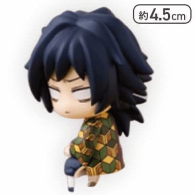 鬼滅の刃 ちょこっとひっかけフィギュアぷち -柱2- 冨岡義勇 - メルカリ