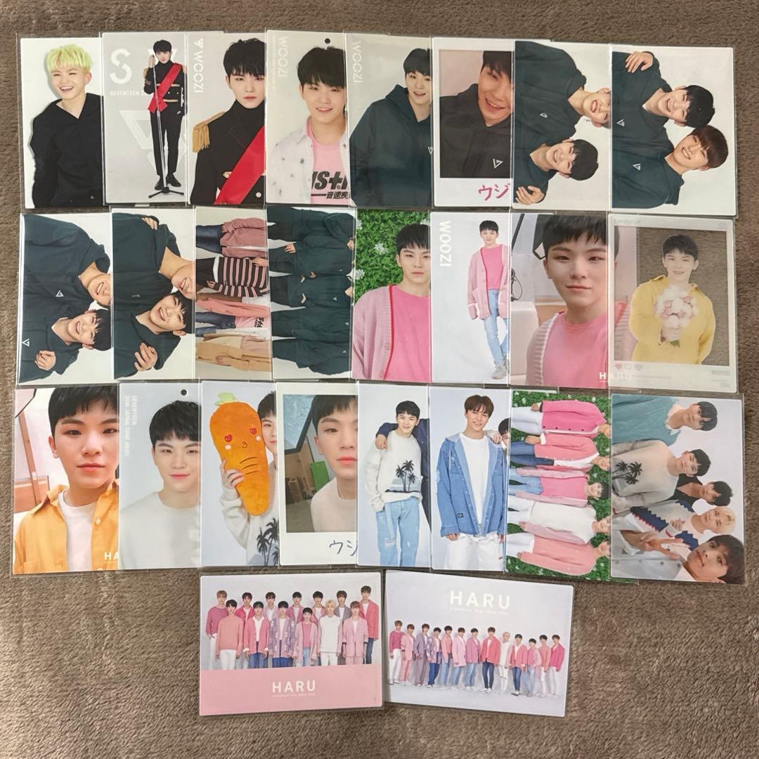 SEVENTEEN ウジ トレカ セット - メルカリ