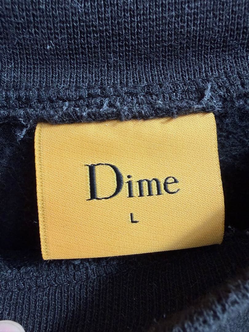 Dime 黒 クルーネック トレーナー - メルカリ