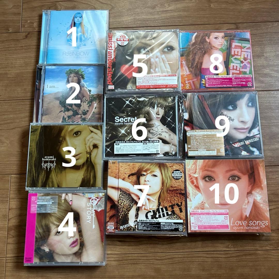 浜崎あゆみ CD アルバム まとめ売り 10枚 初回限定版あり フォトブック