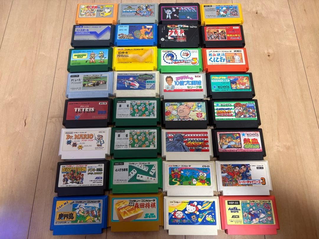 ジャンク ファミコンソフト 約32本セット まとめ売り - メルカリ