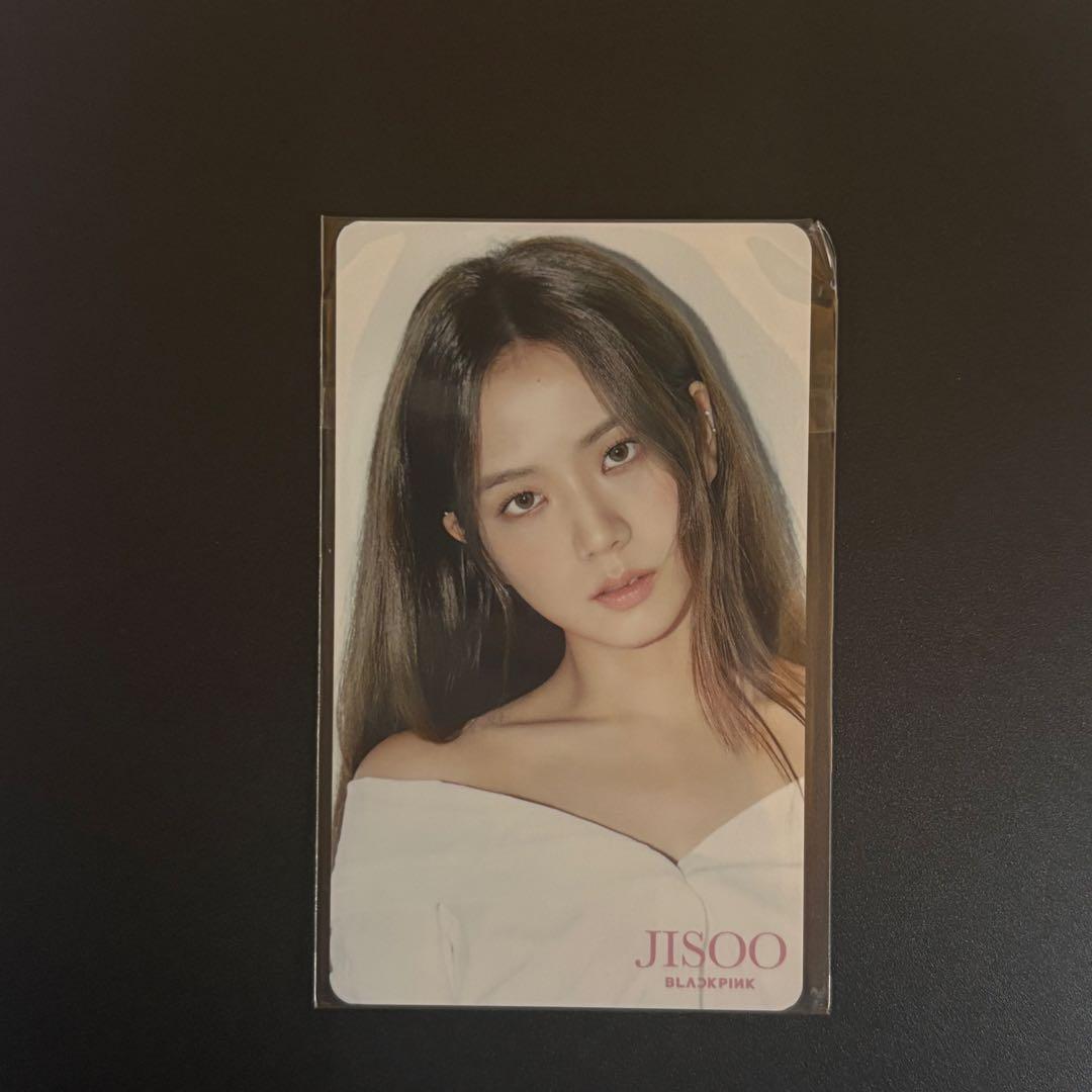 blackpink the album ユニバ　特典　ジス　トレカ JISOO ジス BLACKPINK クルーム THE ALBUM トレカ - メルカリ