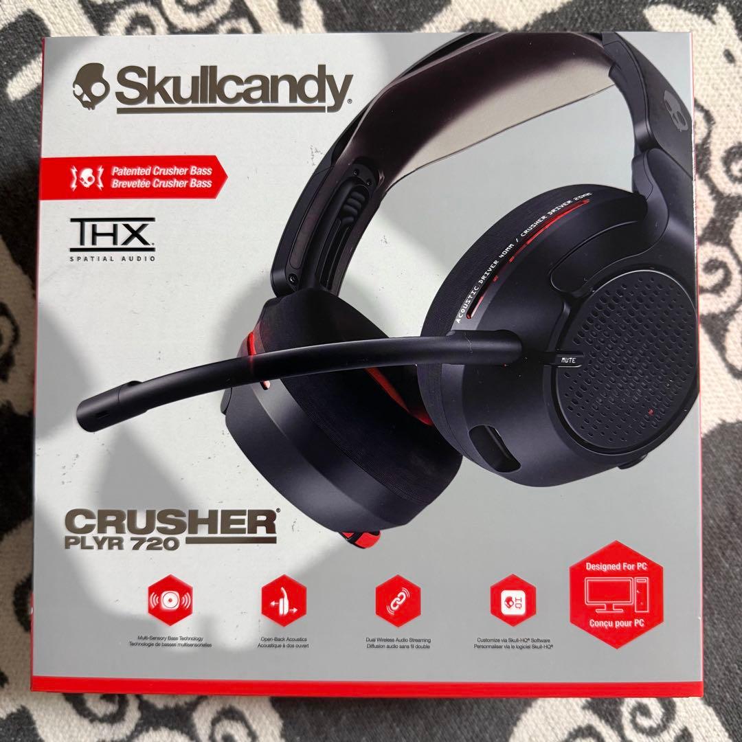 Skullcandy Crusher PLYR 720 ワイヤレスヘッドセット Amazon.com: Skullcandy Crusher PLYR 720 Wireless Gaming Headset
