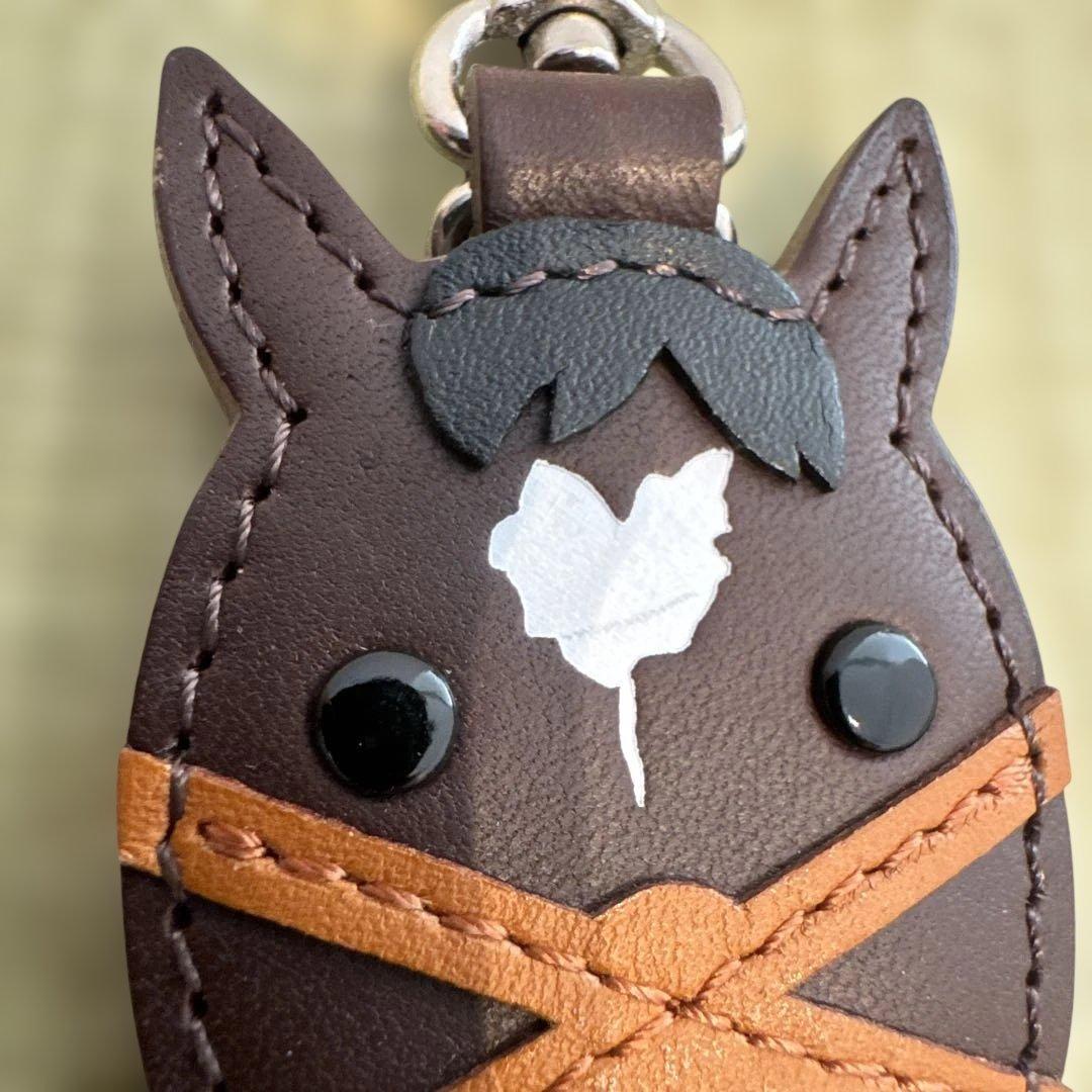 ソメスサドル タスティエーラ 馬顔&メンコキーホルダー 競馬