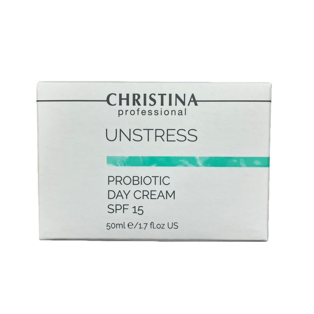 新品　クリスティーナ　アンストレス　プロバイオティック　デイクリーム　SPF15 クリスティーナ】アンストレス | プロバイオティックデイクリームSPF15