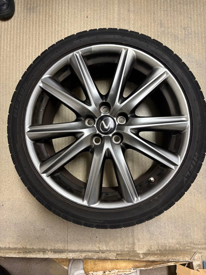 値下げ交渉可能！！LEXUS GS Fスポーツ ホイール、タイヤセット