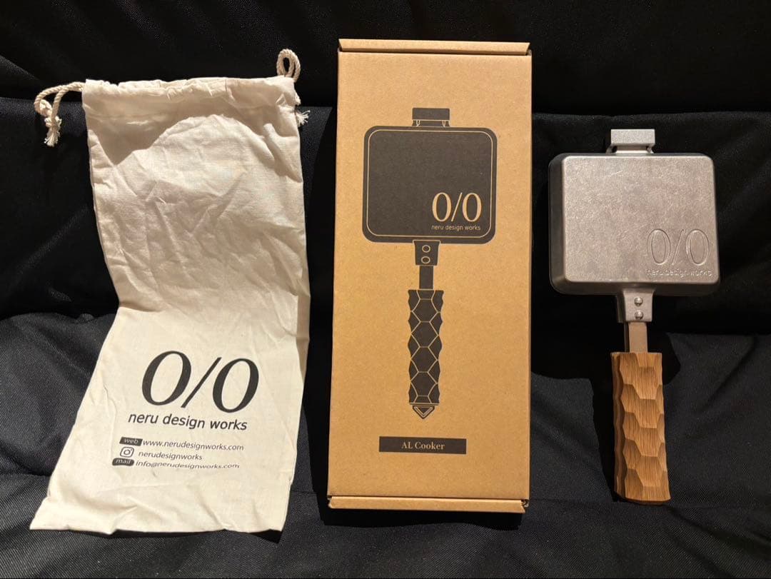 ネルデザインワークス ALCooker 木製グリップ ホットサンドメーカー 予約】AL Cooker（木製グリップ） – LOG