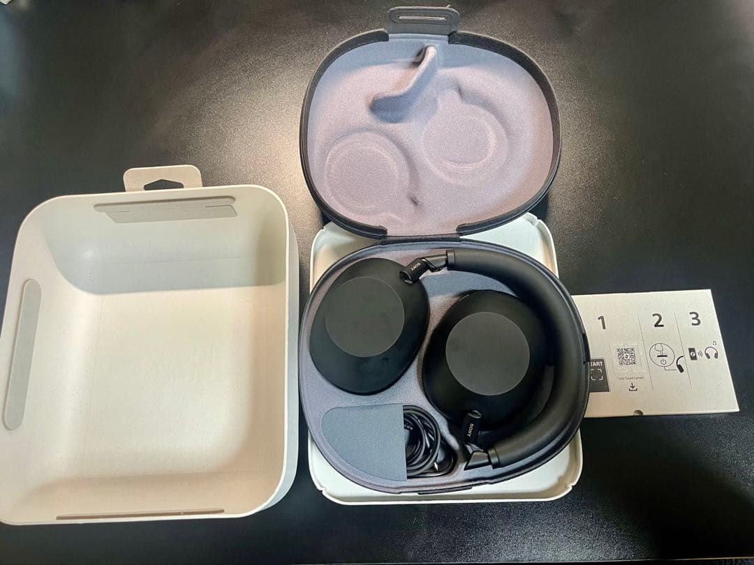 【付属品完備】SONY WH-1000XM6 ブラック｜動作良好｜左耳小傷あり Sony WH-1000XM6 (Black) Over-ear Bluetooth® wireless noise