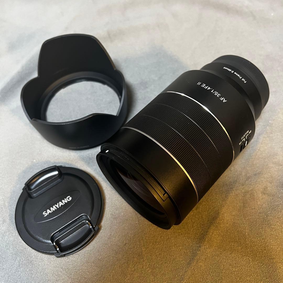 SAMYANG AF 35mm F1.4 FE II ソニーFEマウント 35mm F1.4 AF Wide Angle (Sony E) – Samyang US