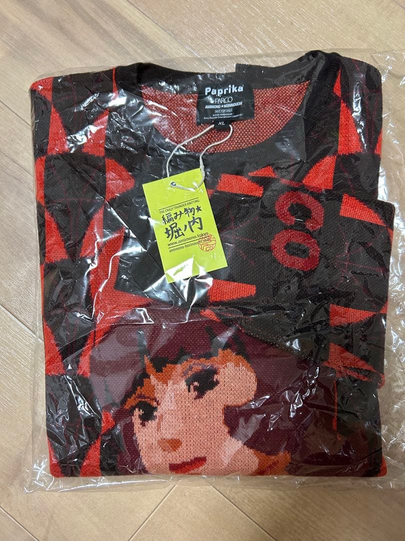 Paprika パプリカ PARCO ＸＬニットセーターコラボ パプリカ パルコ 抽選会 編み物 堀ノ内 オリジナル ニット セーター XL