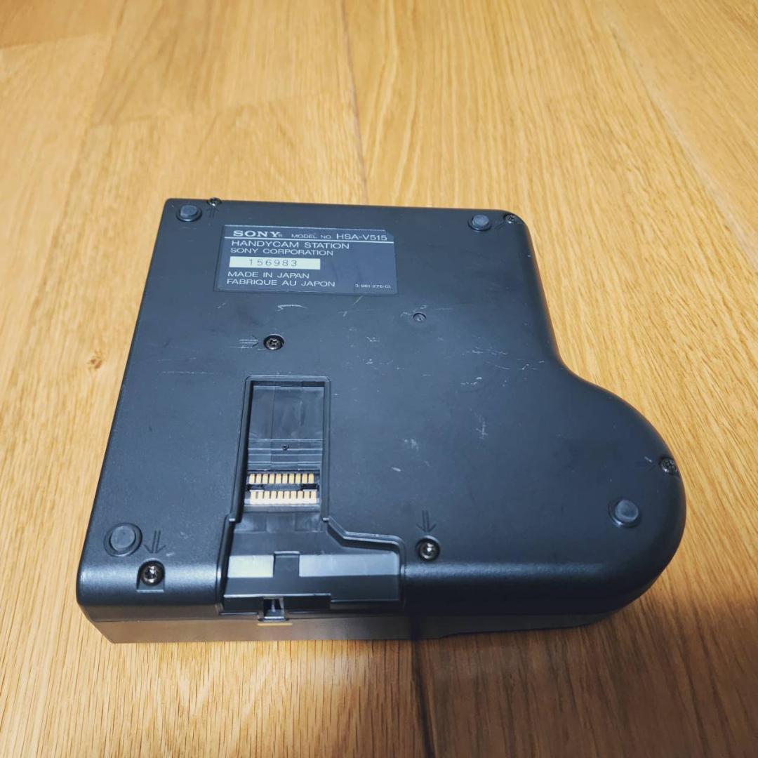 動作確認済】高画質 SONY Hi8 8ミリ ビデオカメラ クレードル セット