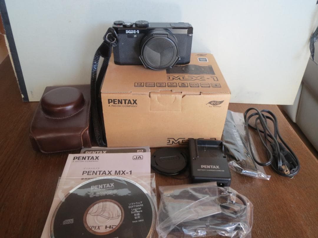 PENTAX MX-1 ブラック 本体 Ricoh Pentax MX-1 CMOS censor Point & Shoot digital camera W. 4x