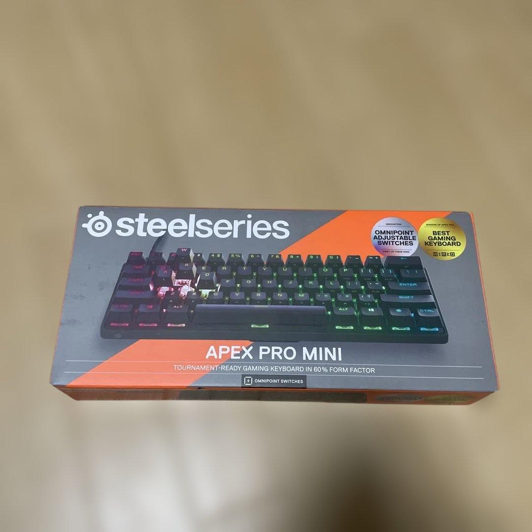 APEX Pro mini キーボード SteelSeries Apex Pro Mini 有線 テンキーレスメカニカルゲーミング