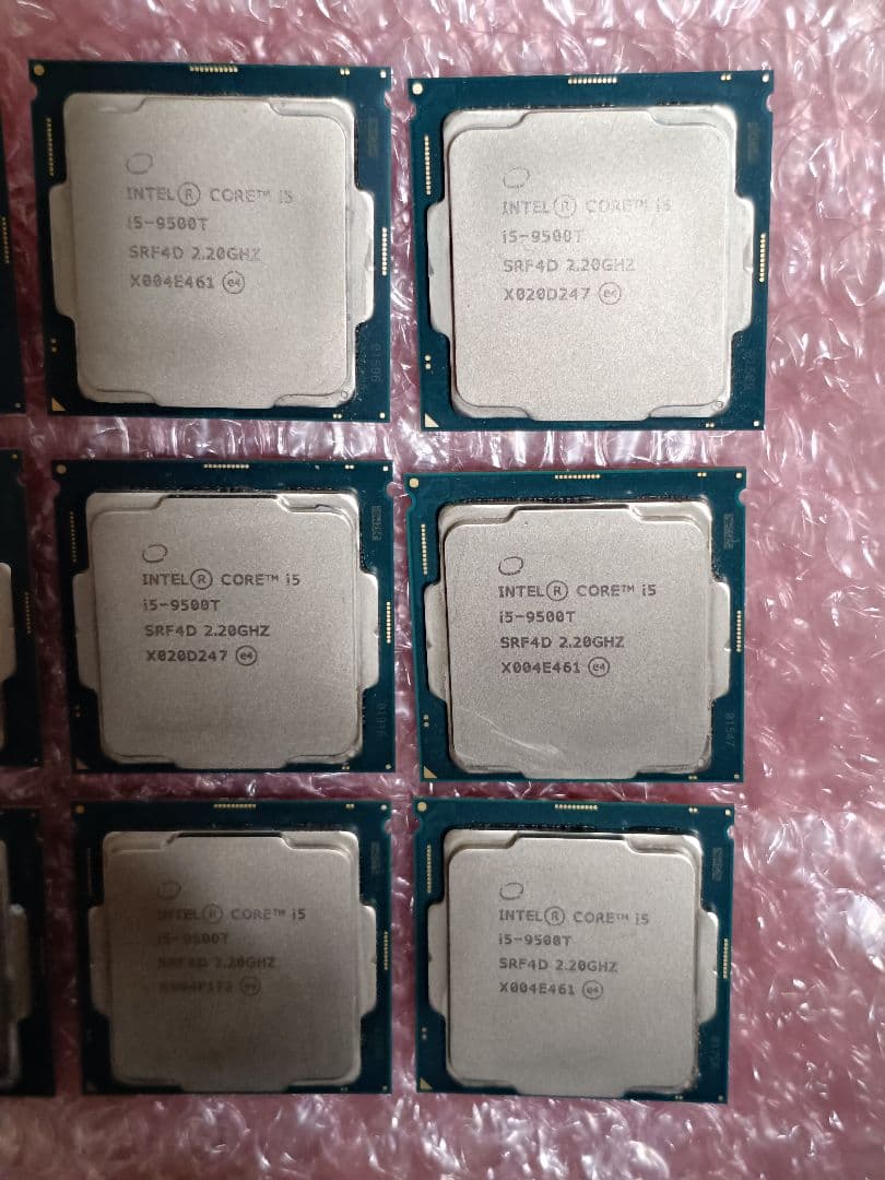 CPU intel Core i5 9500T srf4d 2.2G 12個セッ