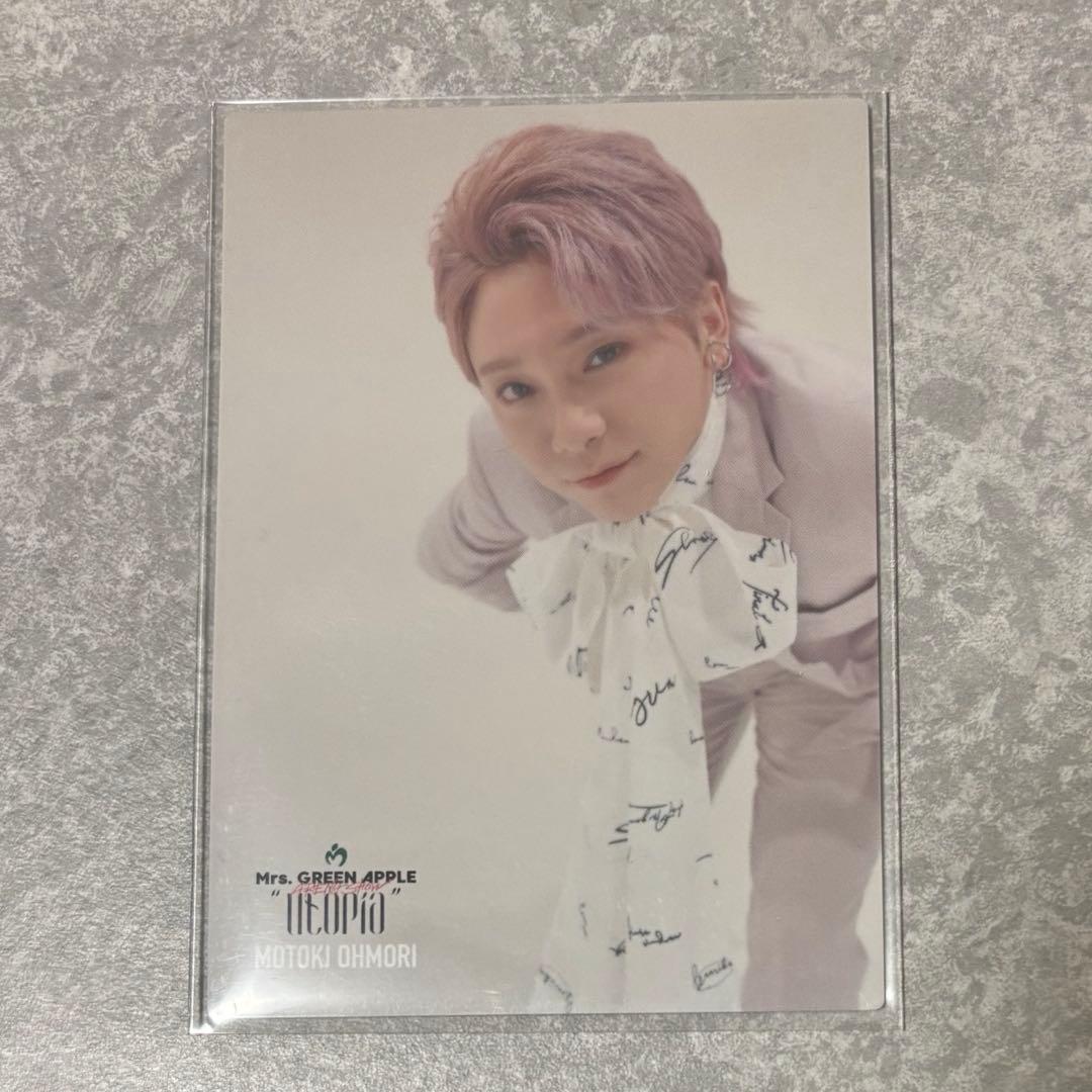 Mrs. GREEN APPLE フォトカード 若井滉斗 大森元貴Utopia - メルカリ