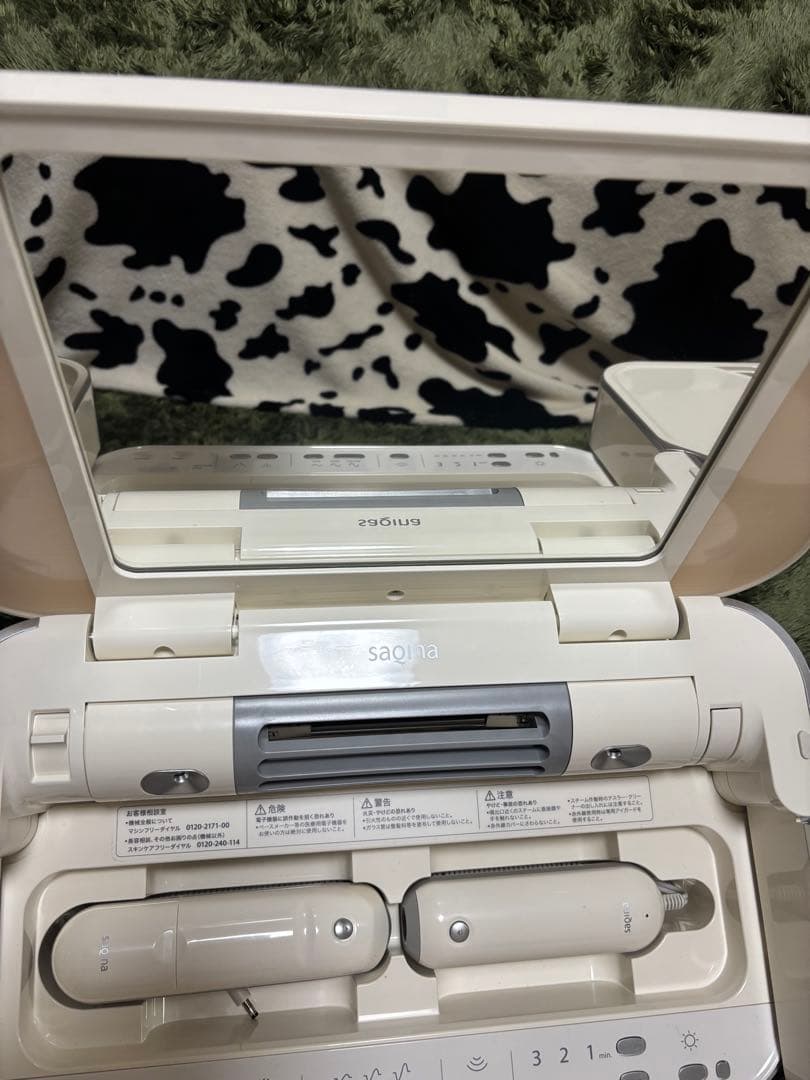 saqinabijou 美顔器　取説箱あり　未使用試供品あり　値段交渉可