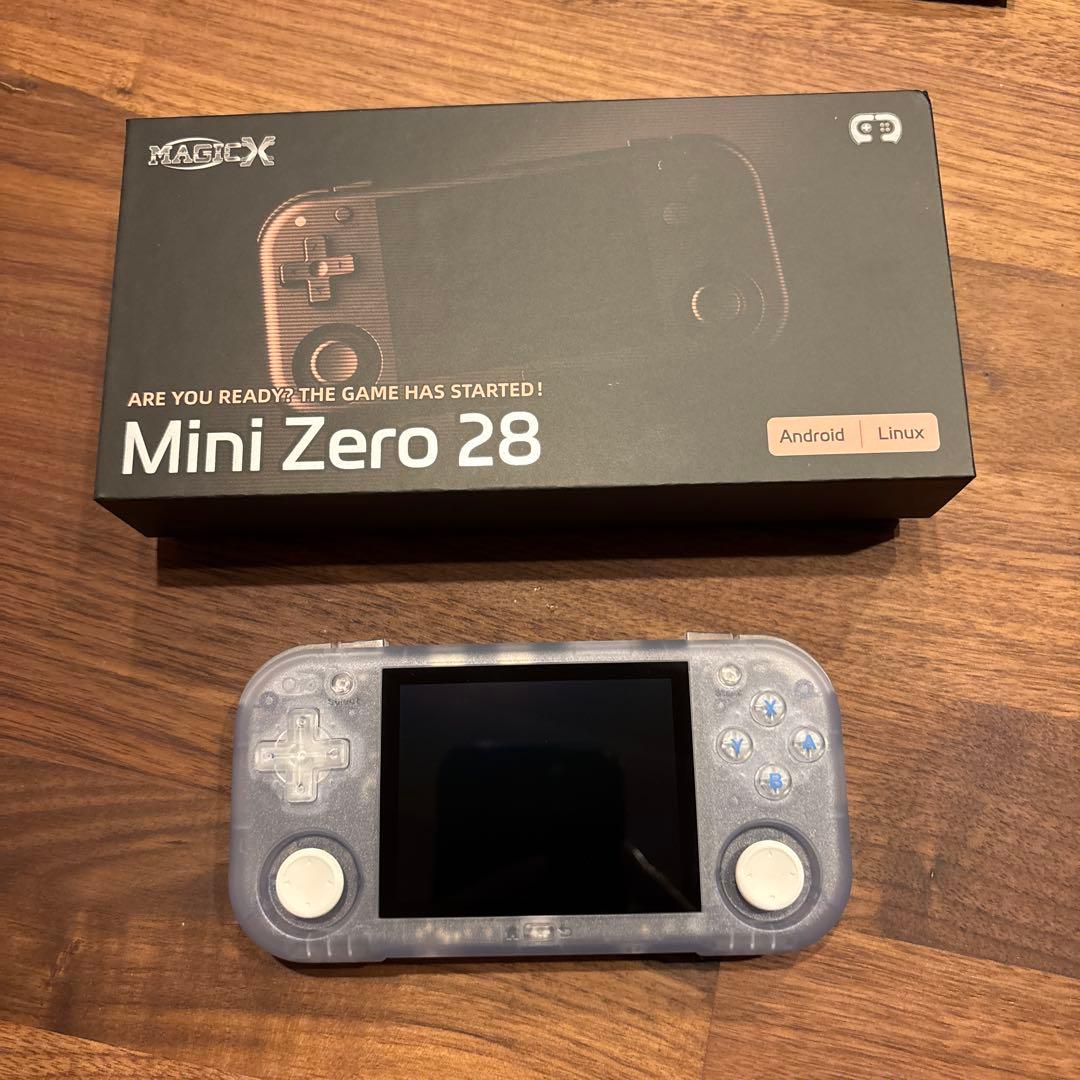 MagicX mini Zero 28 クリアブルー MagicX Mini Zero 28 - このデバイス、めっちゃ綺麗じゃん！ : r/SBCGaming