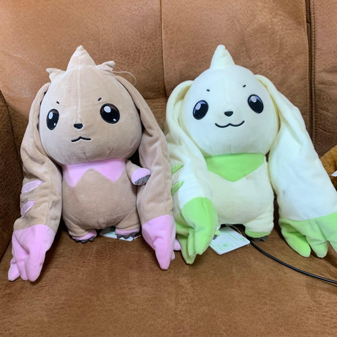 デジモンテイマーズでっかいぬいぐるみテリアモン＆ロップモンセット
